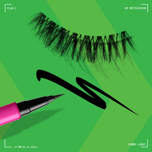 Jumbo false lash system