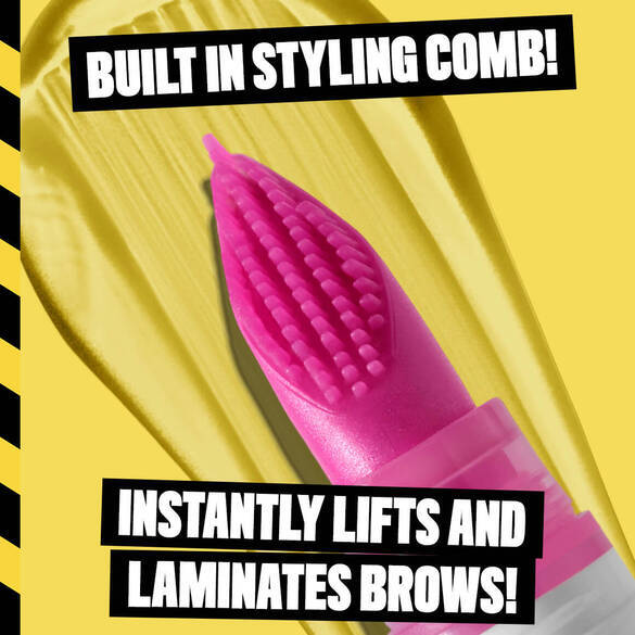 The Brow Glue Crazy Lift Laminating Gel With Built In Styling Comb