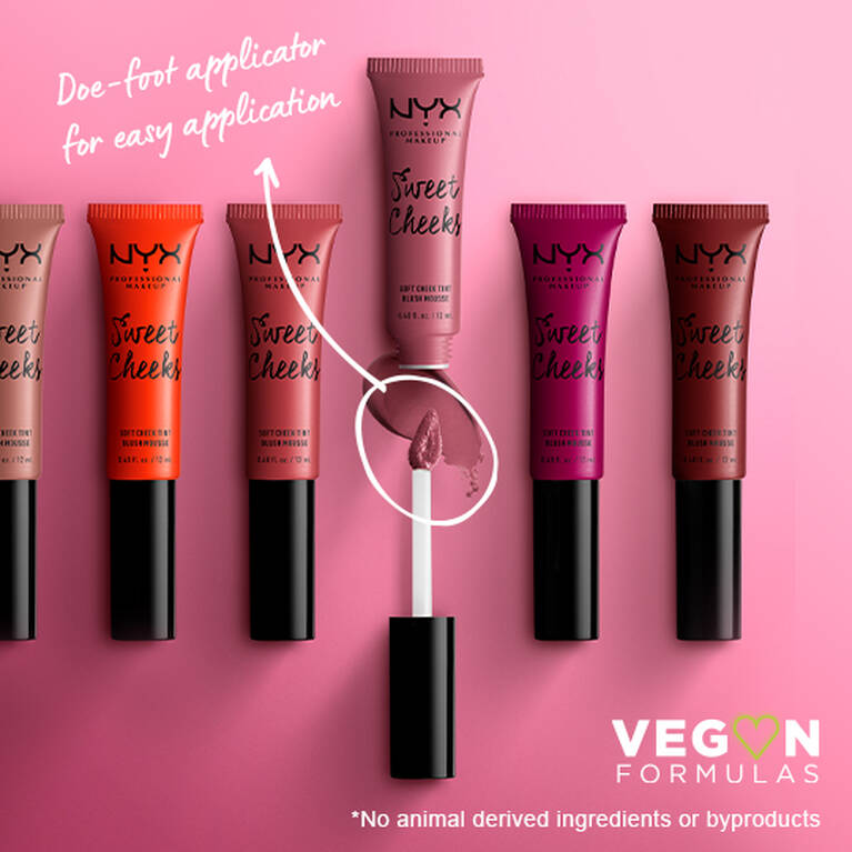 nyx cream blush glow