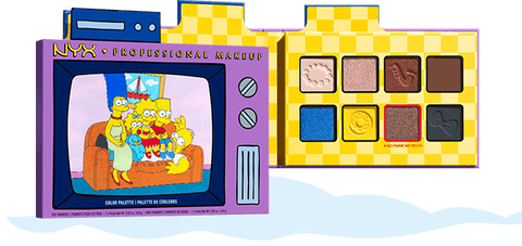 Simpson Family eyeshadow
palette
