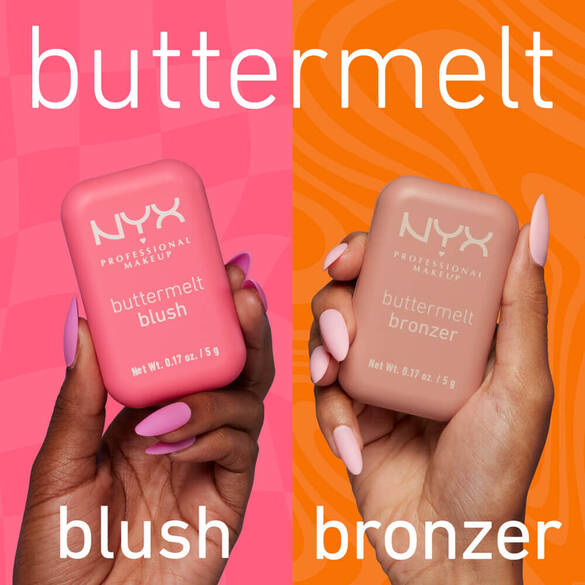 NYX Buttermelt Blush and Buttermelt Bronzer for the ultimate pairing