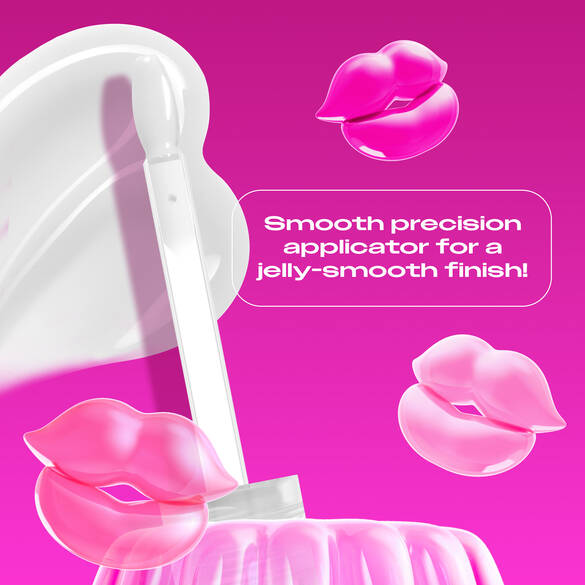 Silicon applicator of Smushy Matte Lip Balm for super-soft glide