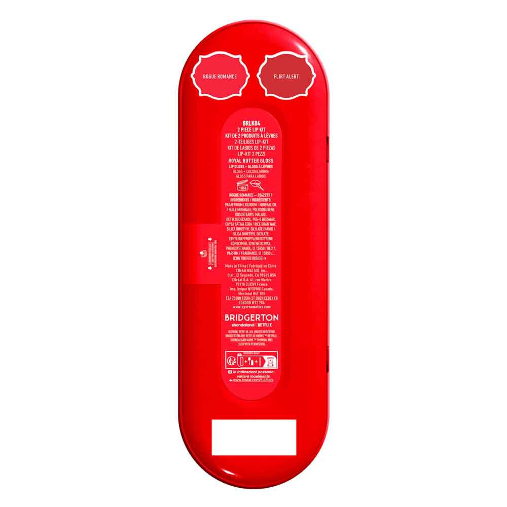 Bridgerton Royal Treasures 2-Piece Lip Kit Peony Passion, Cupid's Secret