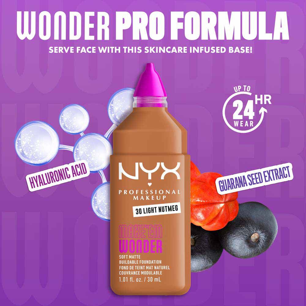 Make ‘Em Wonder Soft Matte Buildable Foundation