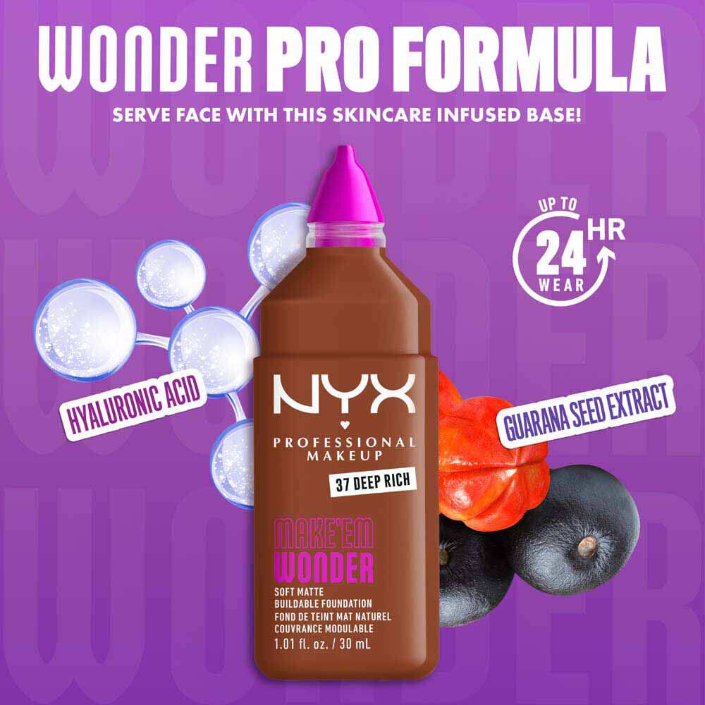 Make ‘Em Wonder Soft Matte Buildable Foundation