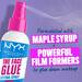 NYX Face Glue Primer formulated with maple syrup for extra grip and polyglutamic acid for hydration
