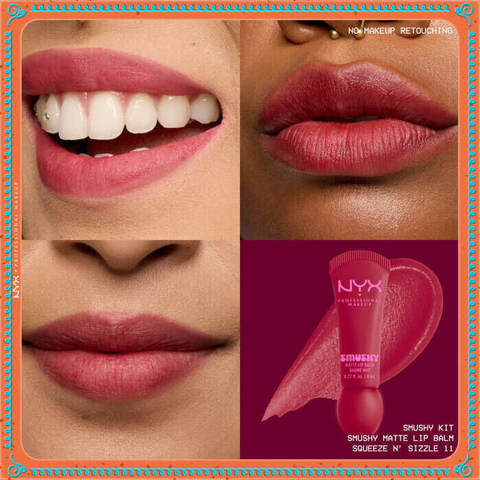 Holiday Smushy Matte Lip Balm Gift Set