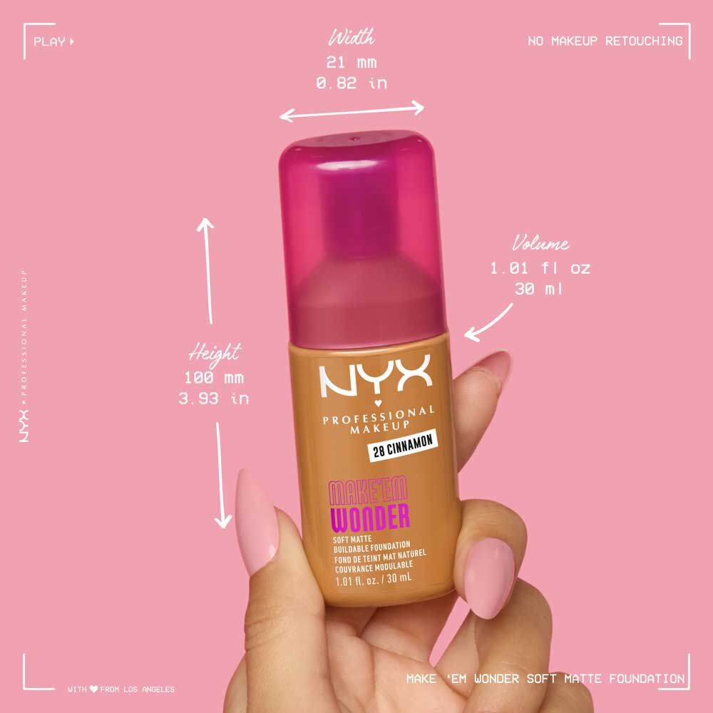 Make ‘Em Wonder Soft Matte Buildable Foundation