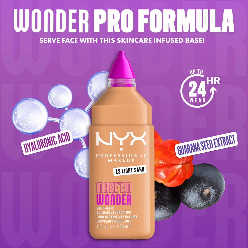 Make ‘Em Wonder Soft Matte Buildable Foundation