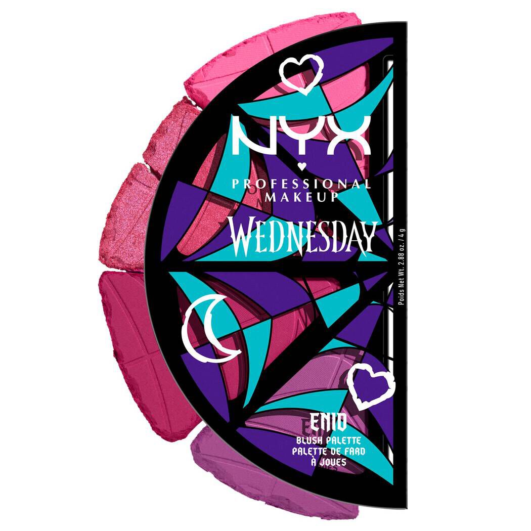 Wednesday Stained Glass Blush Palette