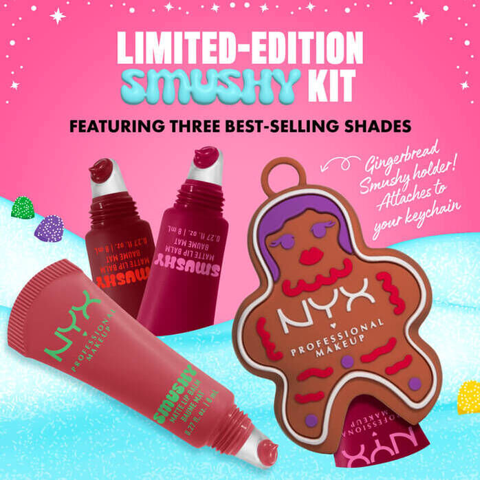 Holiday Smushy Matte Lip Balm Gift Set