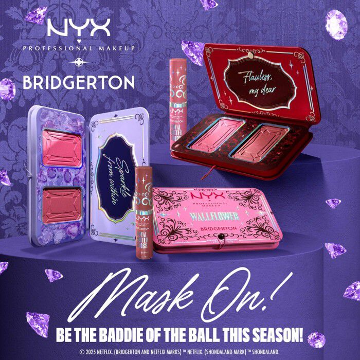 Bridgerton Royal Blush Palette