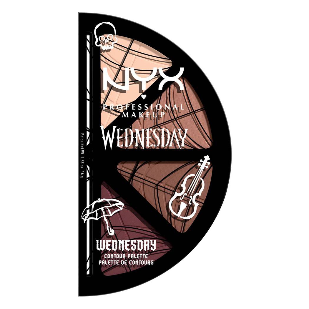 Wednesday Stained Glass Contour Palette Closed Pack