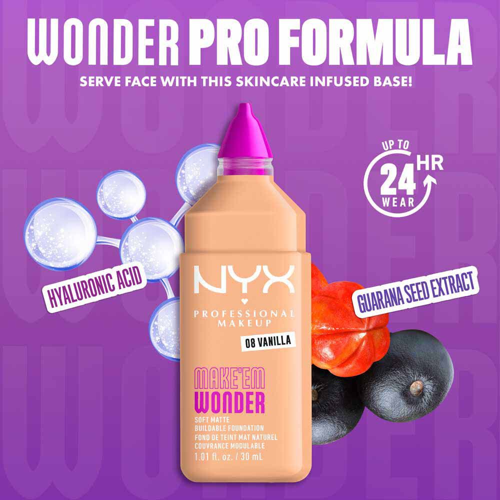 Make ‘Em Wonder Soft Matte Buildable Foundation