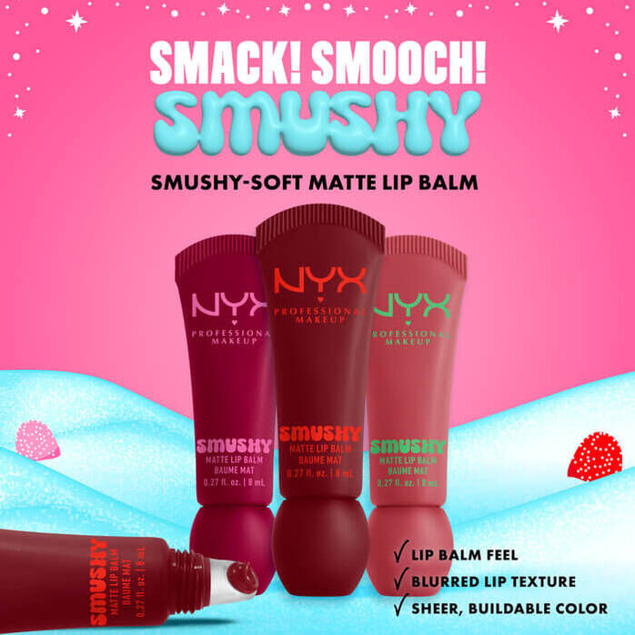 Holiday Smushy Matte Lip Balm Gift Set