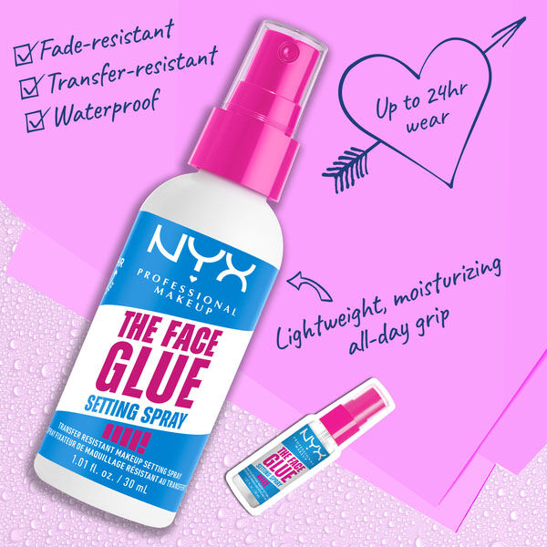 The Face Glue Setting Spray from NYX