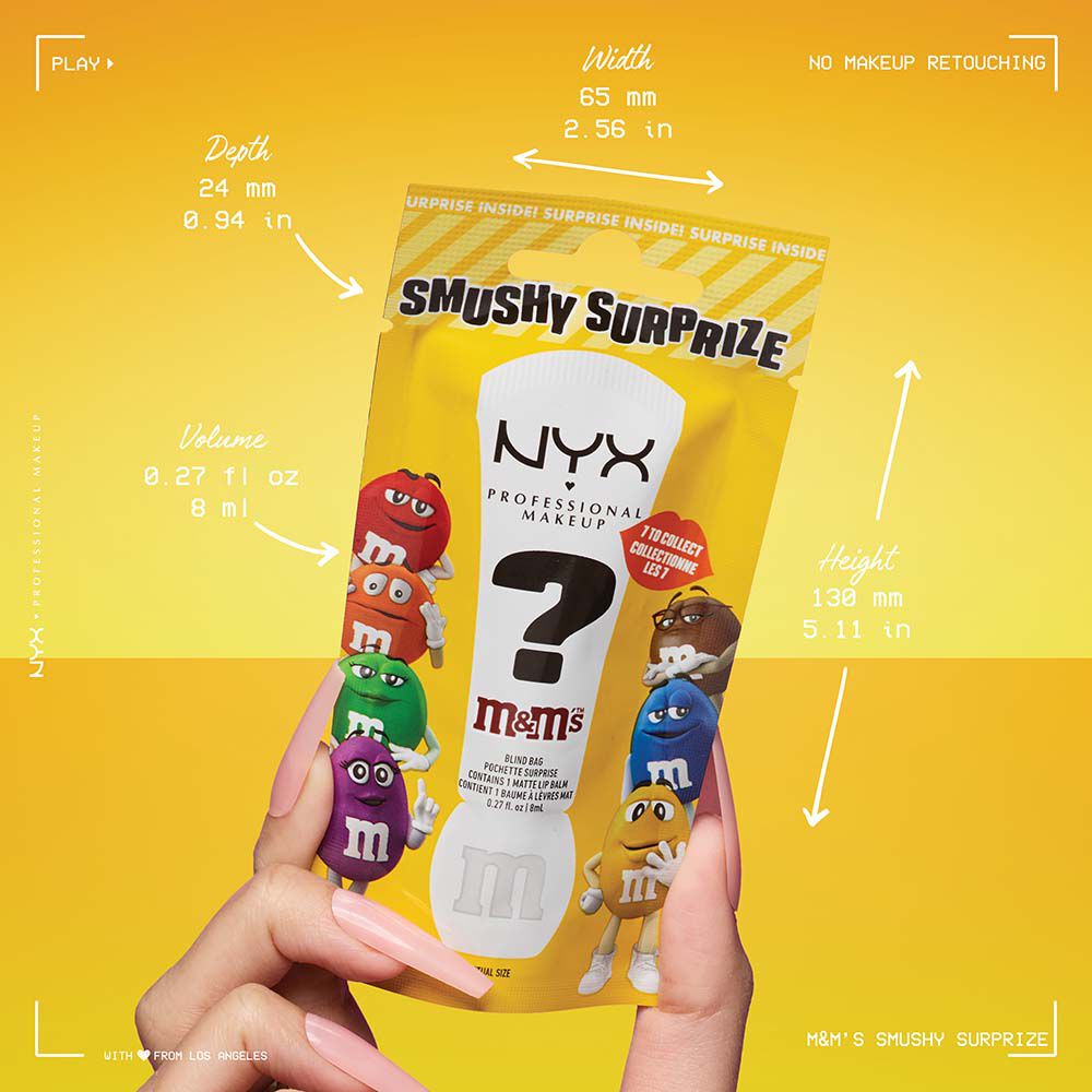 M&M'S Smushy Surprize Matte Lip Balm Blind Bag