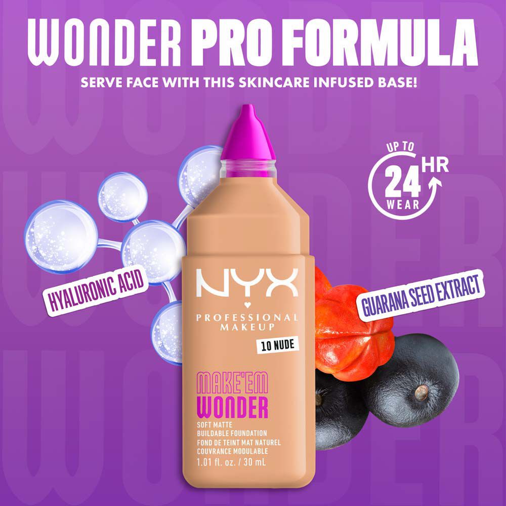 Make ‘Em Wonder Soft Matte Buildable Foundation