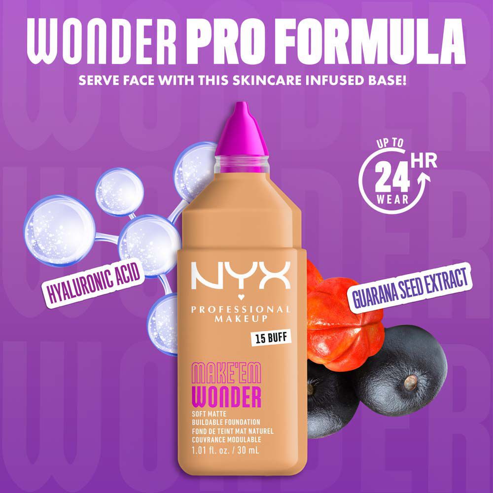 Make ‘Em Wonder Soft Matte Buildable Foundation