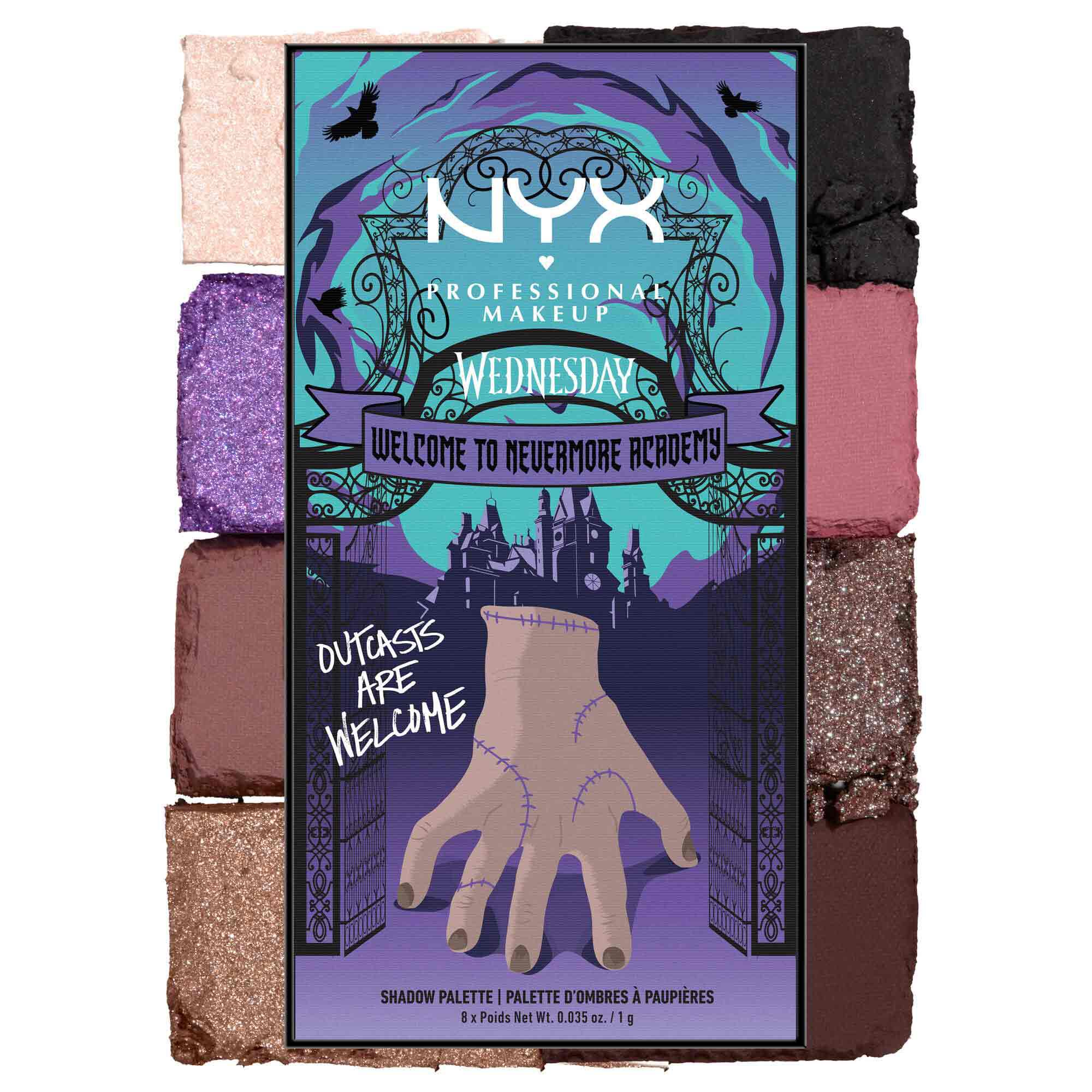 The Nevermore Academy Palette packshot