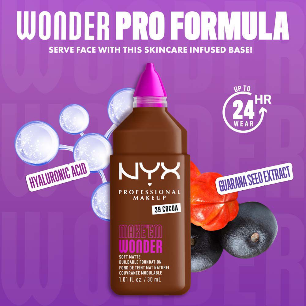 Make ‘Em Wonder Soft Matte Buildable Foundation