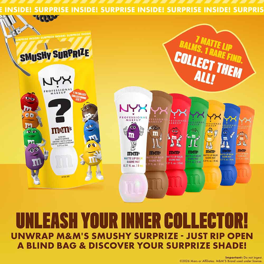 M&M'S Smushy Surprize Matte Lip Balm Blind Bag