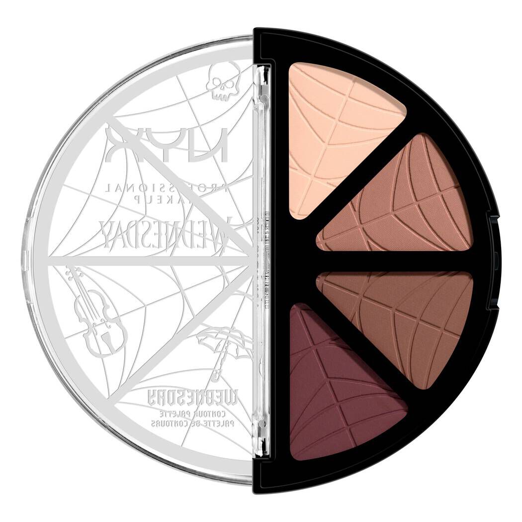 Wednesday Stained Glass Contour Palette Open Pack