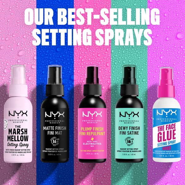 Best NYX setting sprays for different skin types
