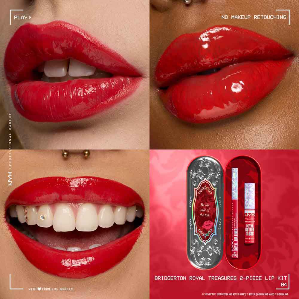 Bridgerton Royal Treasures 2-Piece Lip Kits