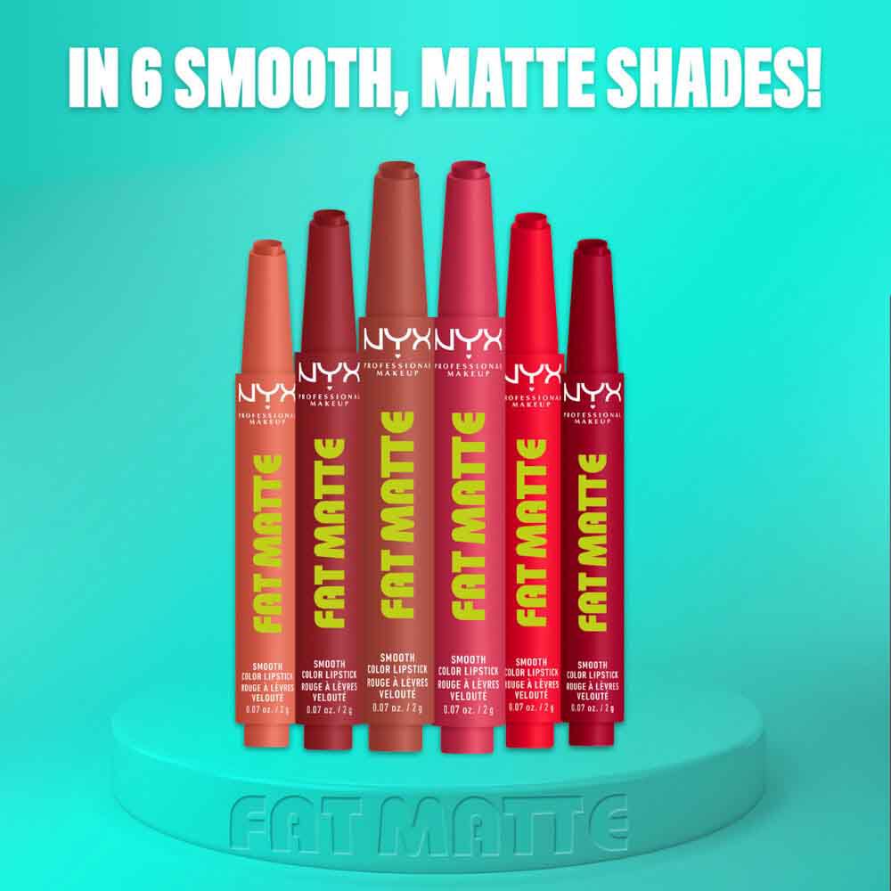Fat Matte Smooth Color Lipstick