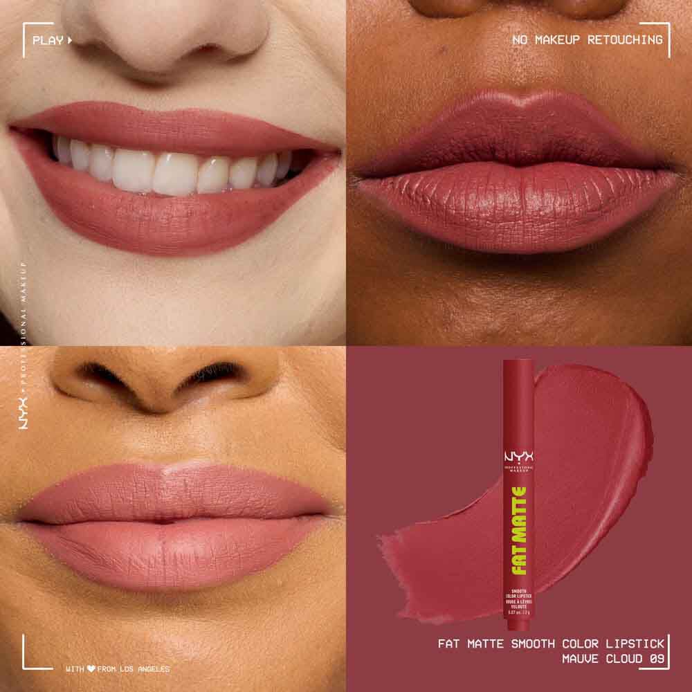 Fat Matte Smooth Color Lipstick