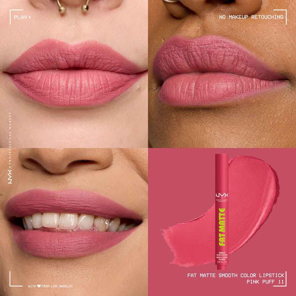 Fat Matte Smooth Color Lipstick