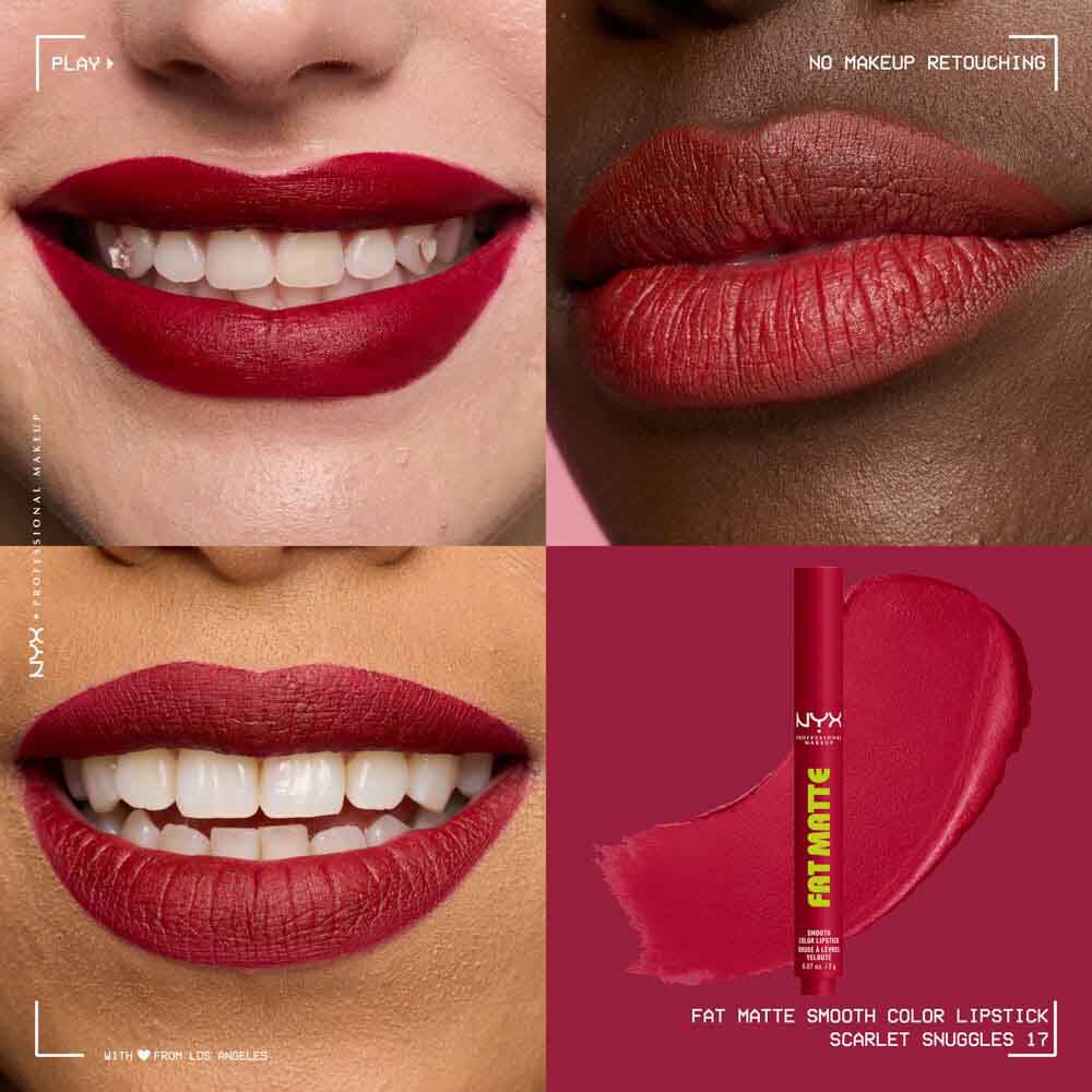 Fat Matte Smooth Color Lipstick