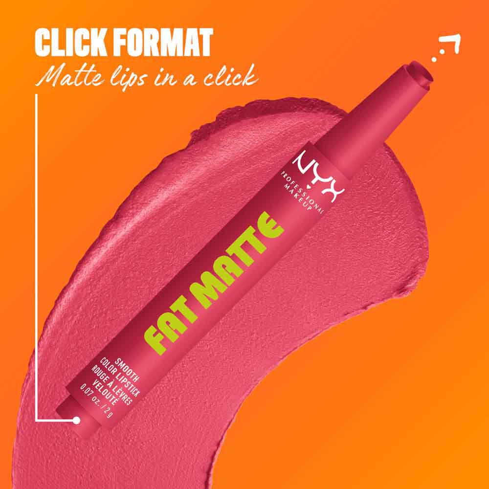 Fat Matte Smooth Color Lipstick