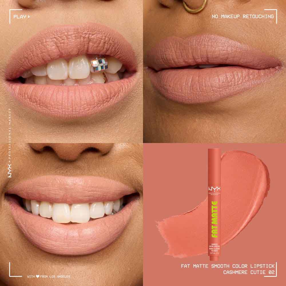 Fat Matte Smooth Color Lipstick
