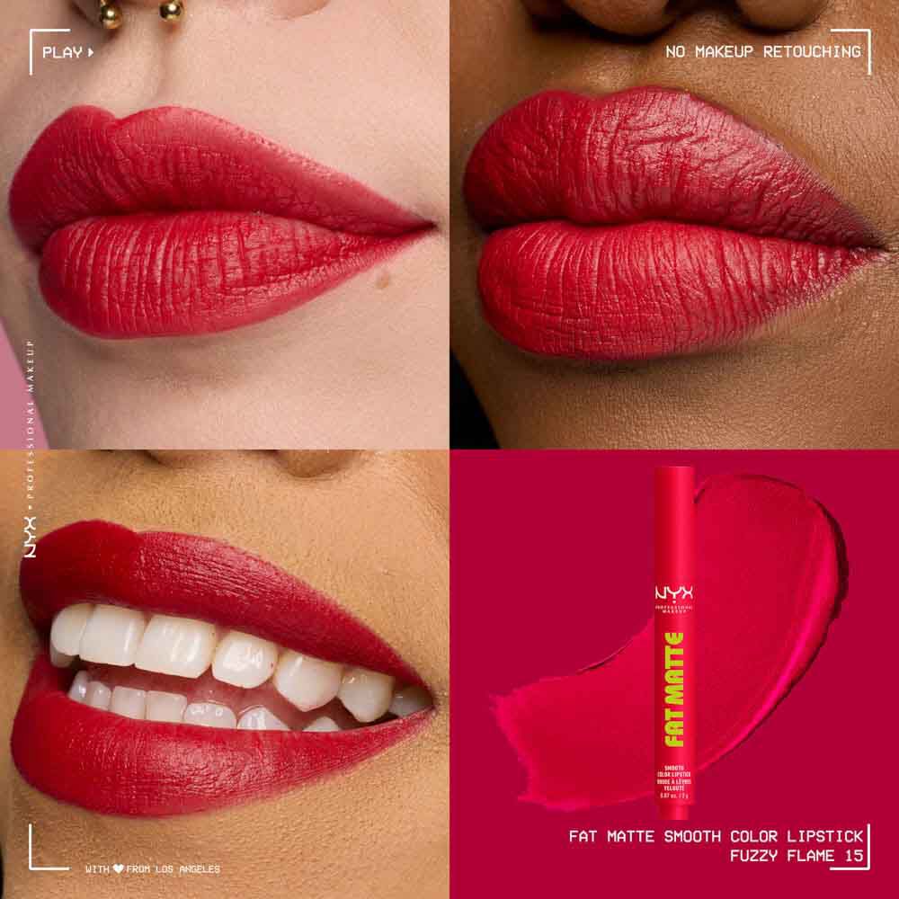 Fat Matte Smooth Color Lipstick